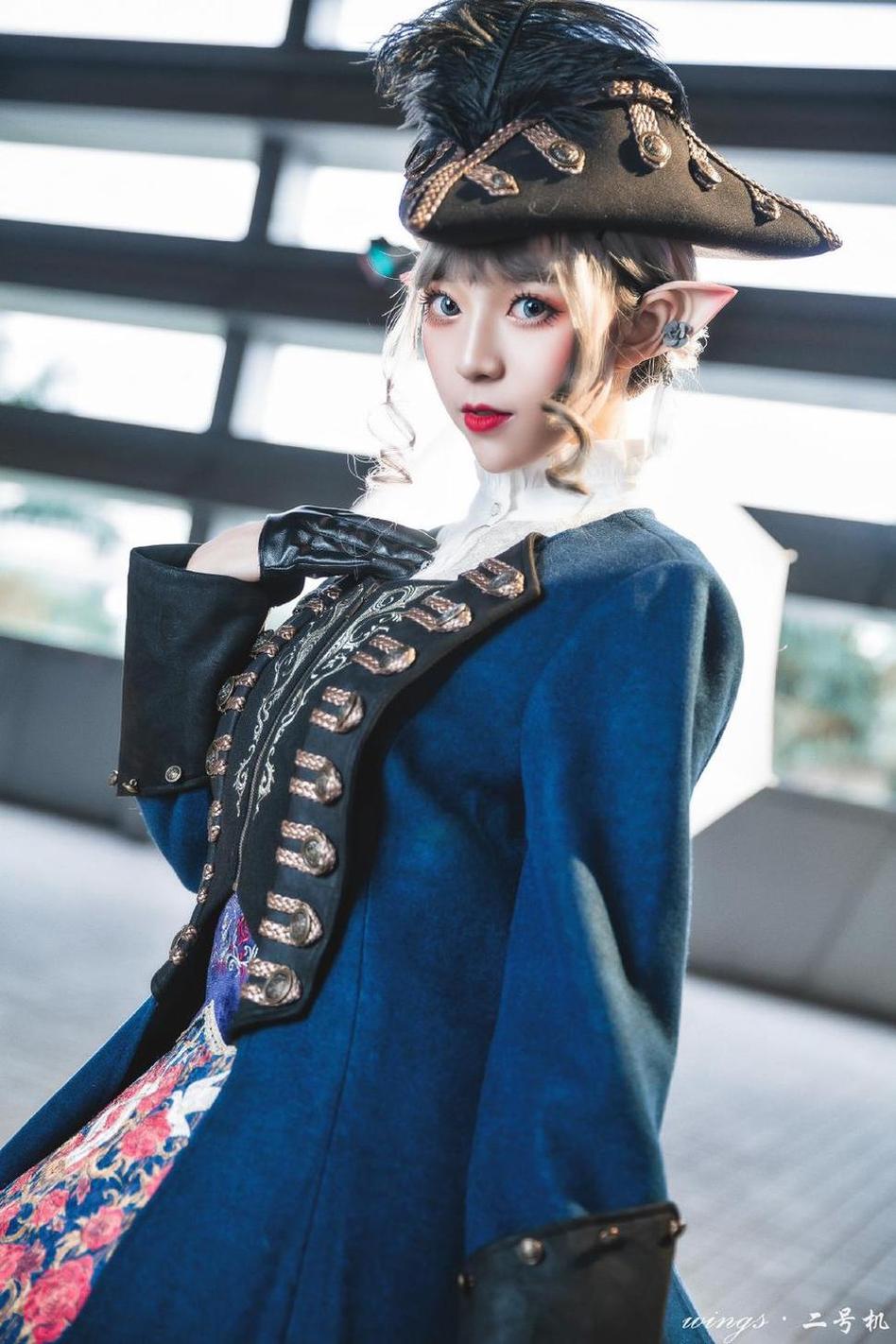 舞小喵地狱王女玉藻前高清照片，带你领略cosplay的魅力